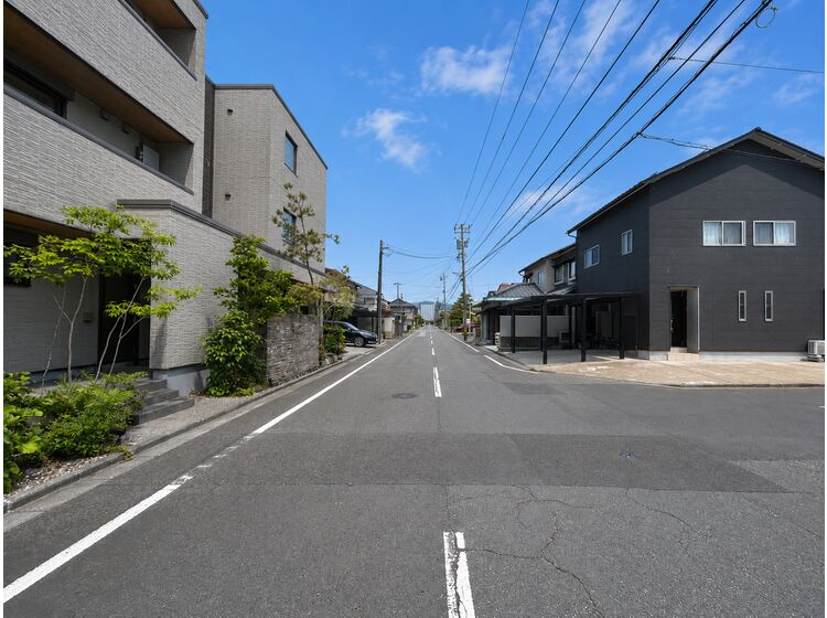 前面道路