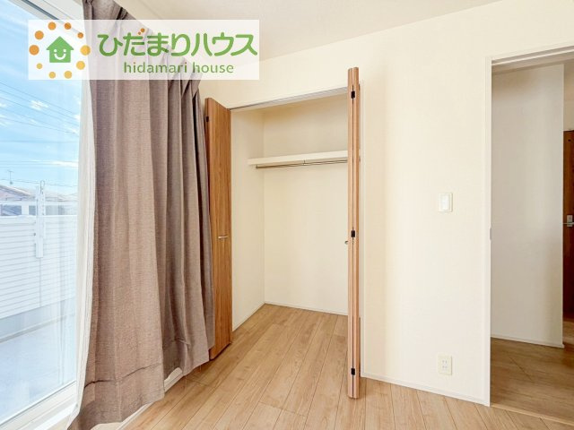 クローゼットタイプの収納は荷物がどこにあるかすぐに見つかります！