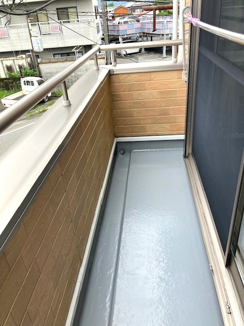お布団やたくさんの洗濯物も干しやすいバルコニー♪