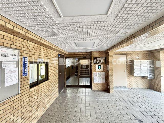 お子様・奥様も安心のオートロックのマンションです。防犯面も充実したマンション。