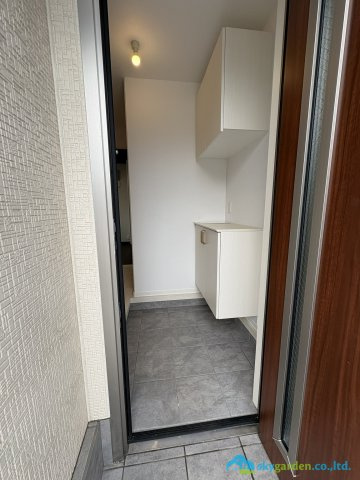 きれいな玄関です