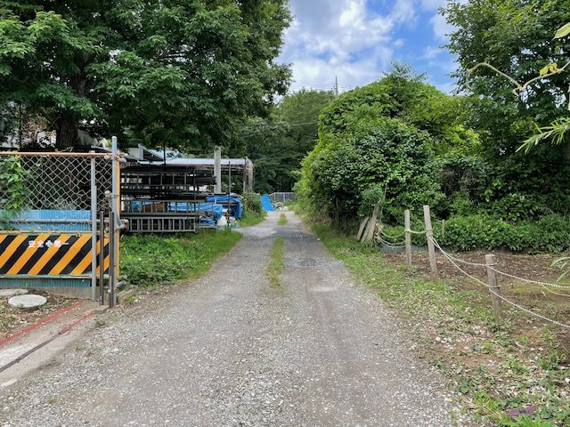 前面道路写真です