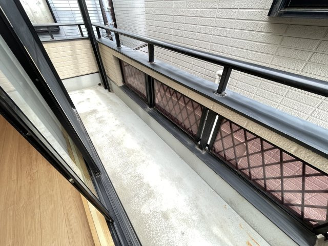 南側バルコニーです。