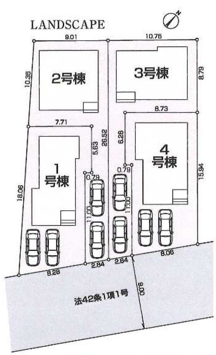 区画図は、土地の形状、境界、道路との関係を詳細に示す図面土地の正確な位置、面積、形状を把握し購入や建築計画の判断に不可欠です。区画整理や開発状況も示され、将来的な土地利用のイメージを掴む上でも重要ね。