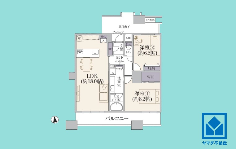 間取り：328000639357