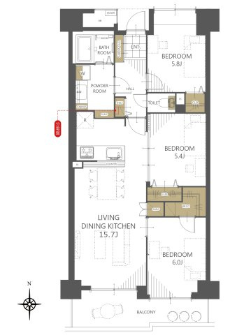 間取り：310000082404