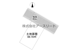 大阪市東淀川区瑞光1丁目の区画図