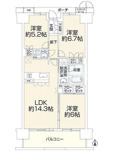 間取り：322000604170