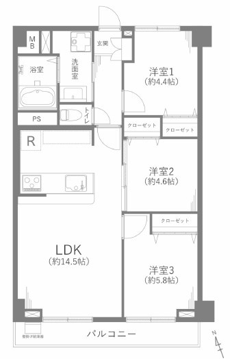 間取り：323000446115