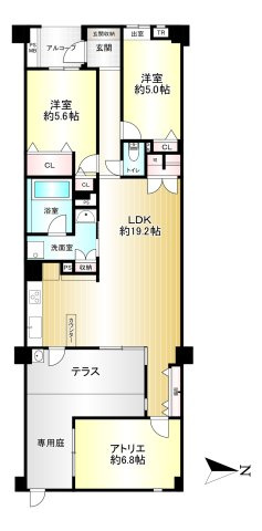 間取り：329000135711