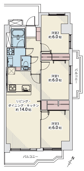 間取り：328000679777