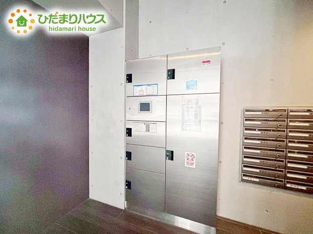 あると便利な宅配ボックス完備しています
