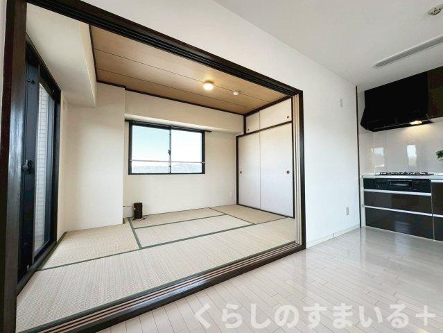 柔らかい畳が心地よい和室