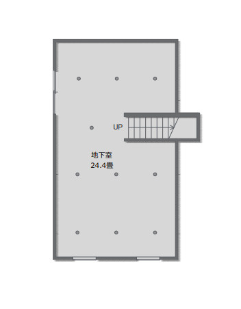地下室間取り　