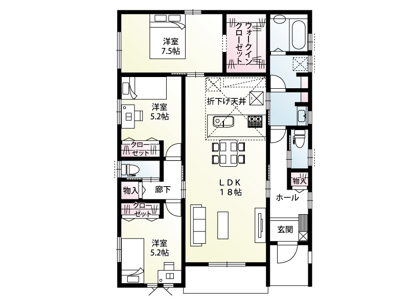 【3号棟：間取り図】
