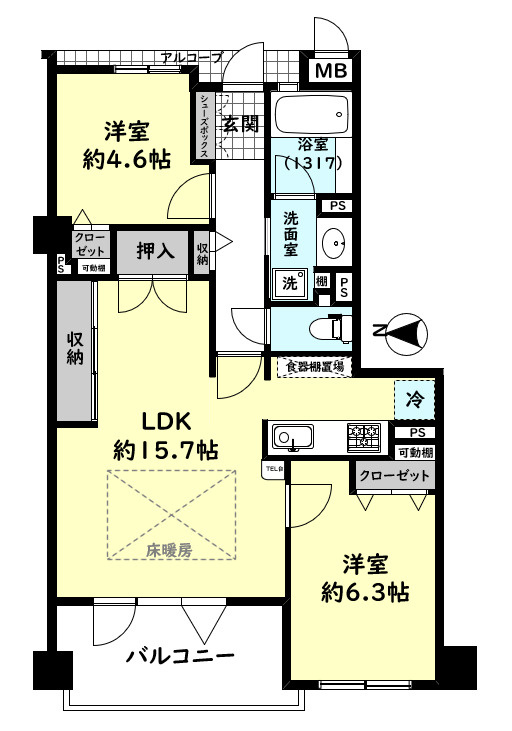 間取り：328000692496