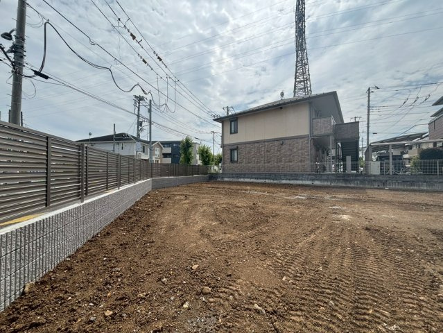 C号棟からB号棟側へ撮影