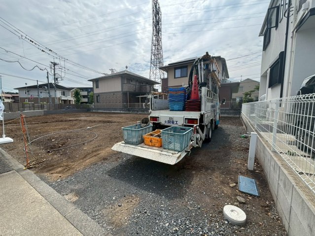A号棟側からB号棟側へ撮影