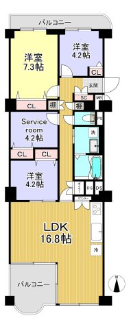 間取り：323000480809