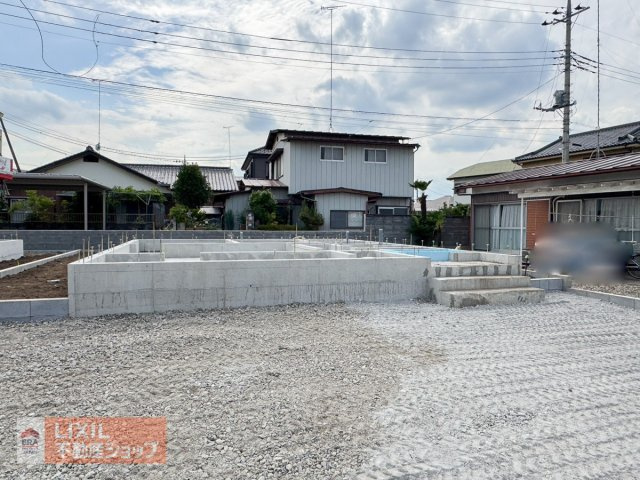 外観。現在、建築中。