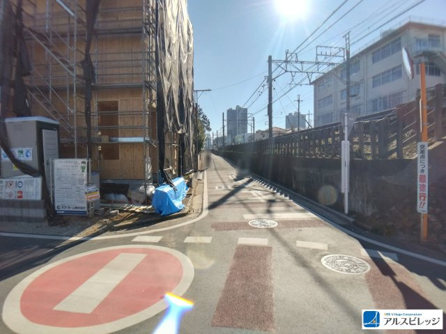 前面道路の様子です