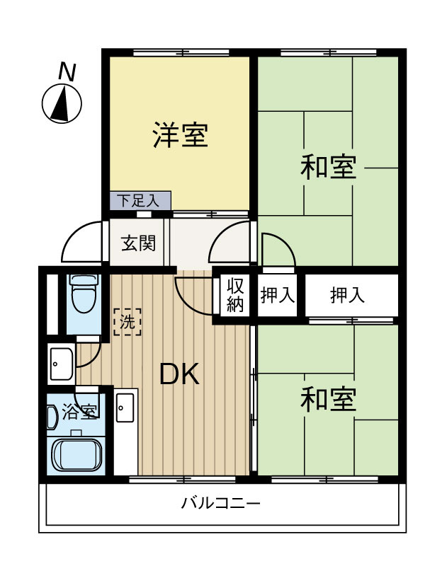 間取り：328000644847