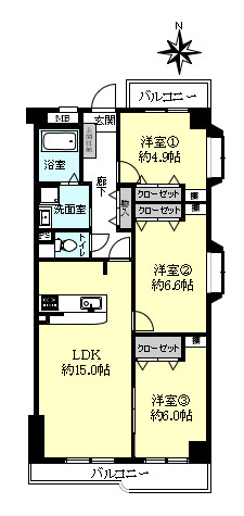 間取り：328000600243