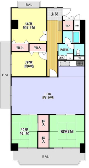 間取り：328000683256