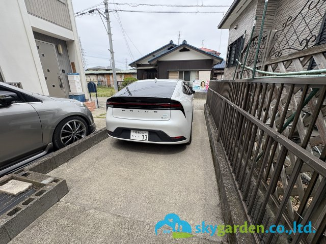 駐車スペースもあります