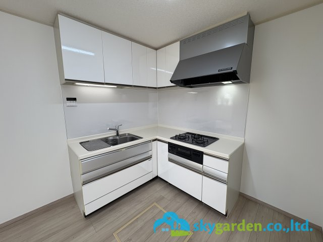 L型システムキッチン