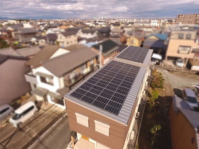 太陽光発電システム8.28kW　ソーラーパネル搭載