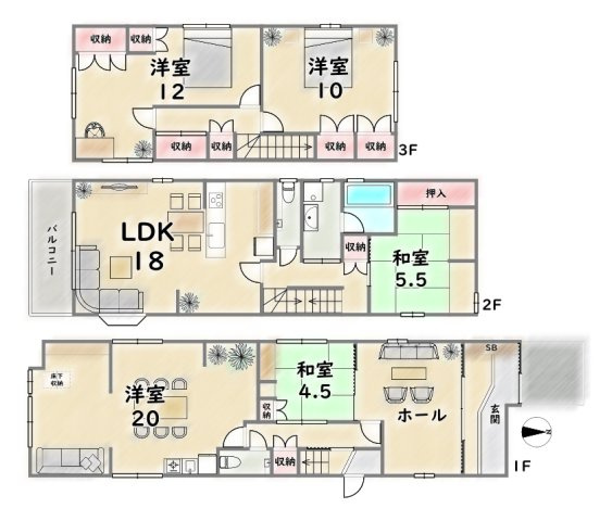 間取り：326000250126