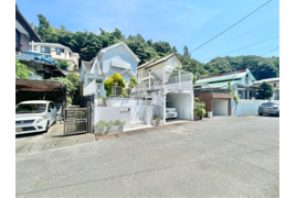 大庭古家付き土地の外観