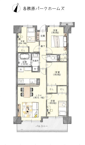間取り：321000084665