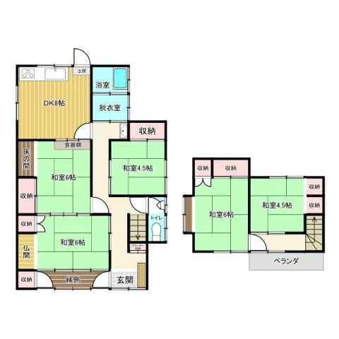 間取り：334000231662