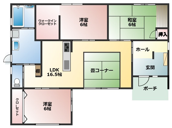 間取り：343000083189