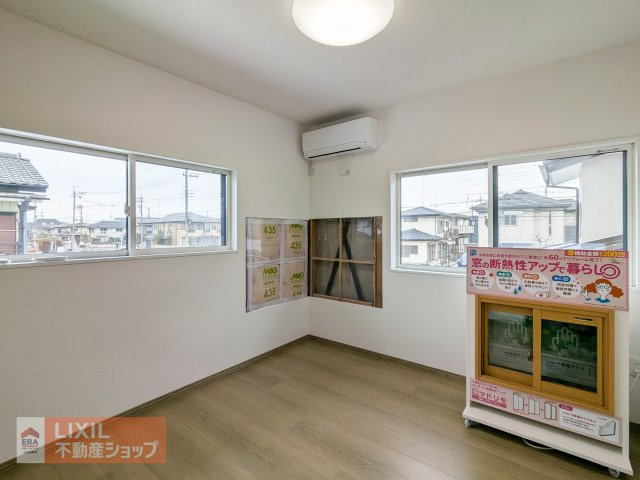 【子供部屋】現地完成写真。お子様の成長を見守るお部屋。