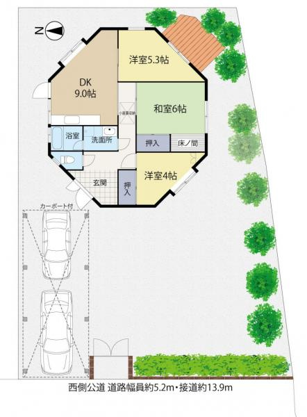 間取り：328000643300
