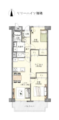 間取り：323000491863