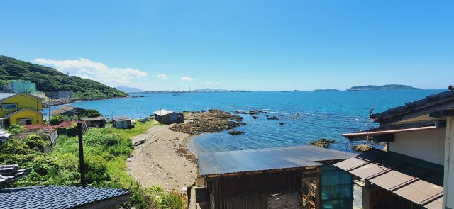 お部屋から海が見えます！