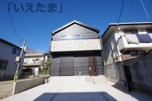 【 仲介手数料無料 多摩市一ノ宮4丁目　新築戸建て（全2棟）2号棟　5880万円の外観】