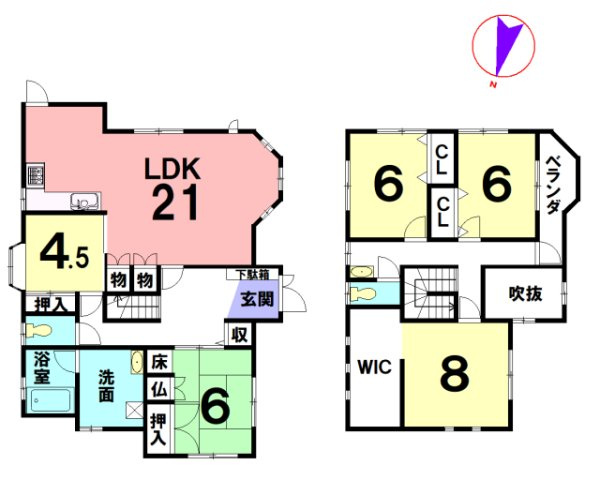間取り：328000629116