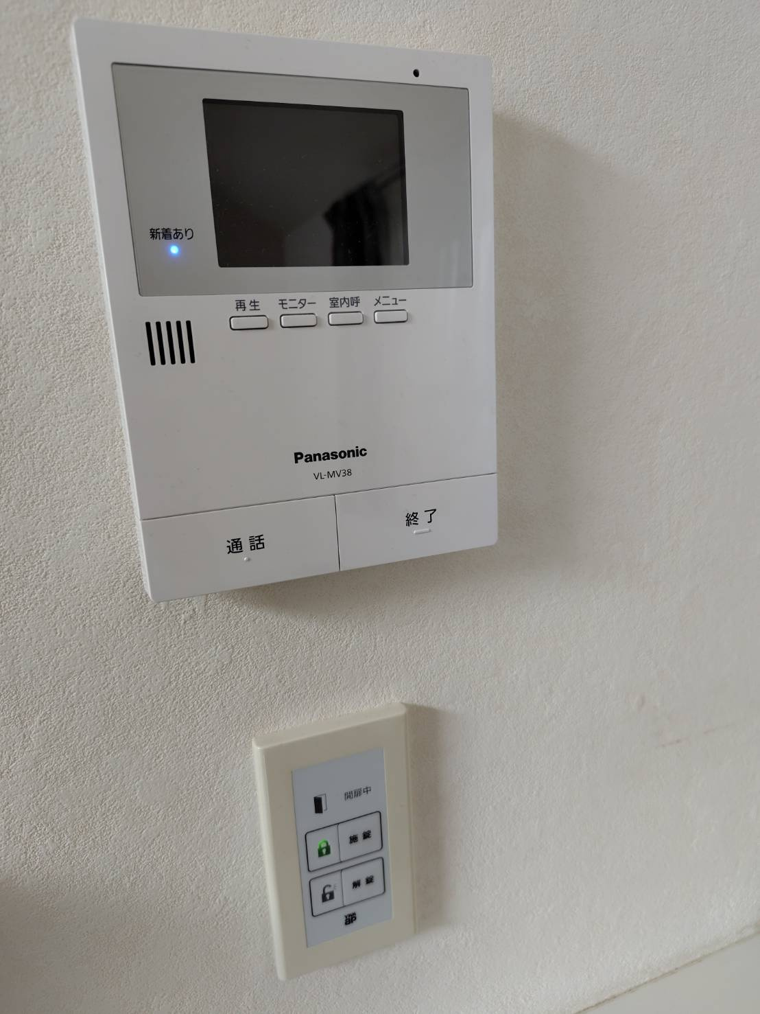 モニター付きインターホン
