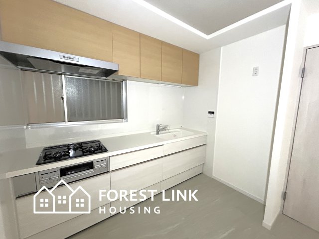 新調されたシステムキッチンです。