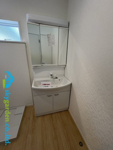 独立洗面台で身支度をすべて済ませてしまいましょう