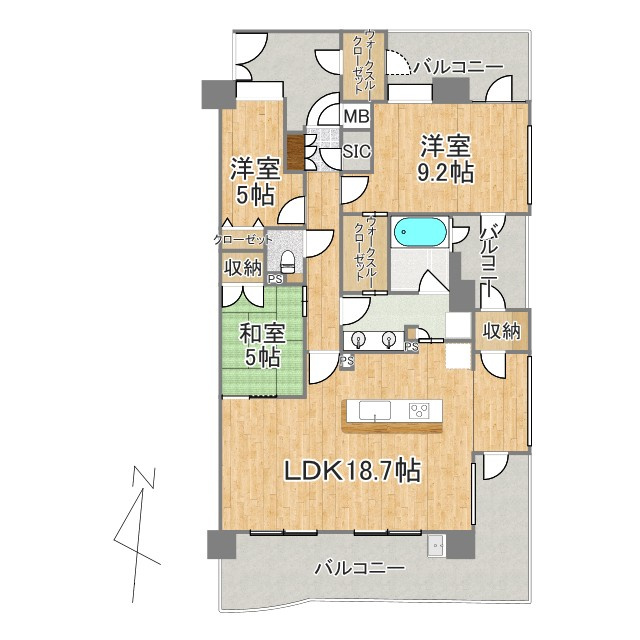 間取り：322000581859