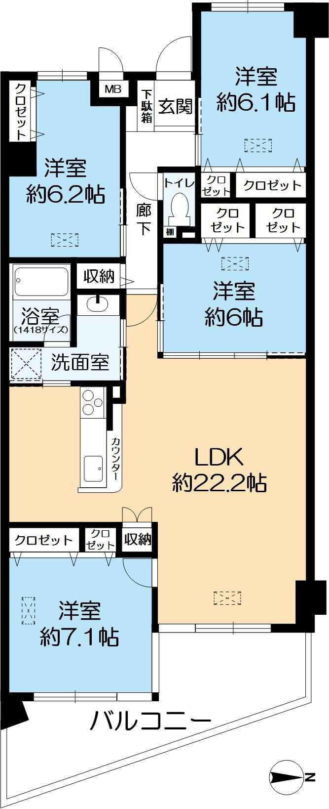 間取り：328000621610