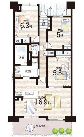 間取り：328000647061