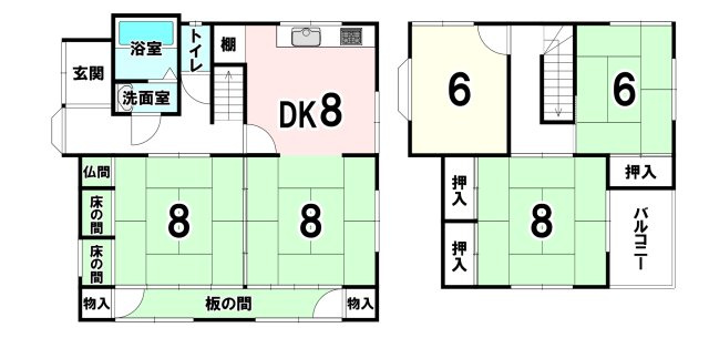 間取り：329000136762