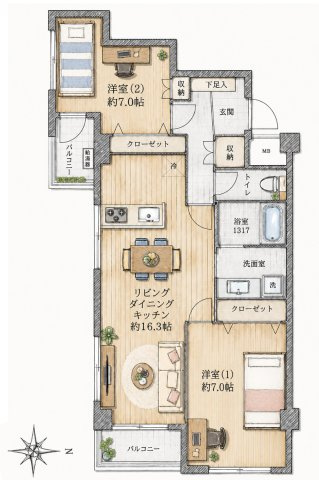 間取り：313004850471